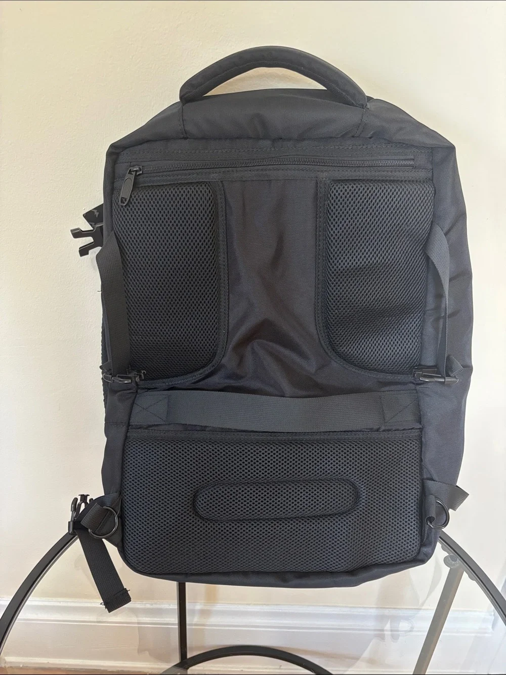 NWT Matein Black Travel Carry-On Backpack Durable Multi-Compartment Bag